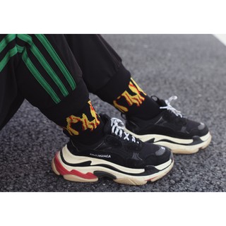 Vớ cổ cao unisex Lửa Dài - V75