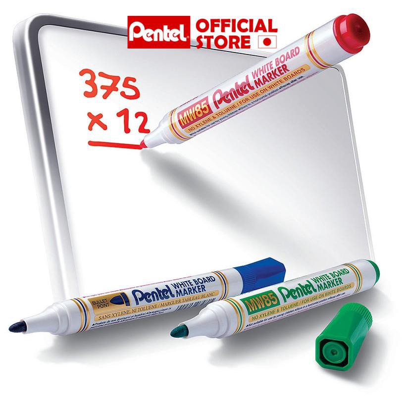 Bút Dạ Viết Bảng Pentel MW45| Có Mực Thay Thế