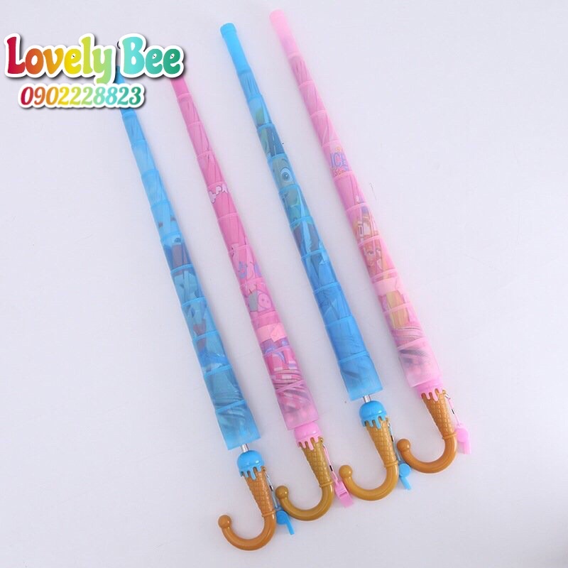 Ô - Dù Elsa Hồng Cho Bé Gái (Ô Cao Cấp Cho Bé)