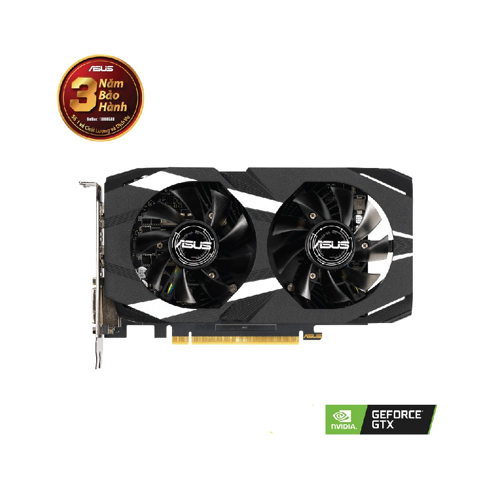 Card màn hình ASUS Dual GeForce® GTX 1650 4GB GDDR5