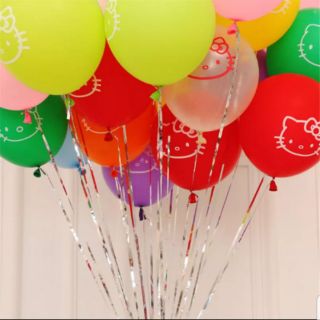SET 10 BONG BÓNG CAO SU HELLOKITTY