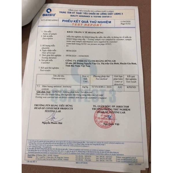 khẩu trang kf94 hoàng dũng có chứng nhận chính hãng | BigBuy360 - bigbuy360.vn