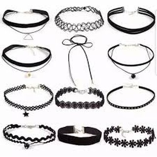 VÒNG CỔ CHOKER SÉT 12 DÂY