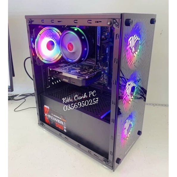 Vỏ máy tính KENOO ESPORT G562 Trắng Mini Tower - (Mid Tower/White)