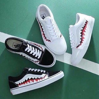 [F⚡️ASH SALE] Giày Sneaker cá mập trắng