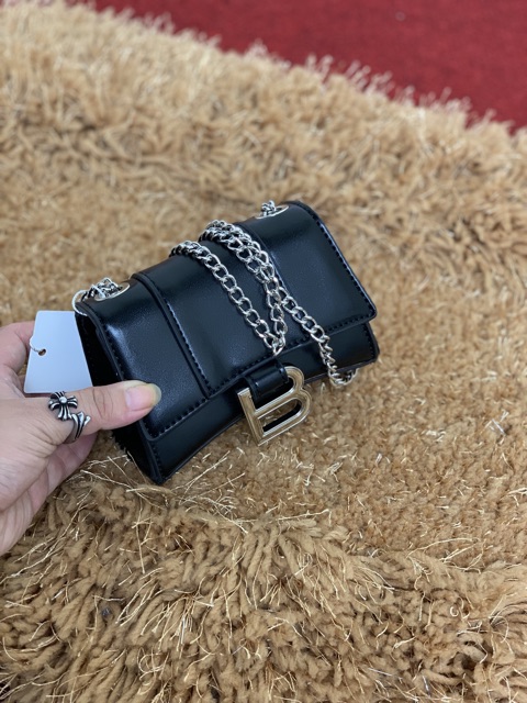 Túi balen mini hothit - Belt bag balen dây xích mini ẢNH THẬT