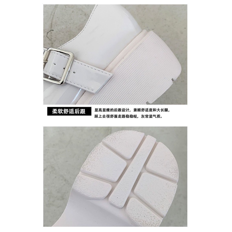 Giày Búp Bê Da Mềm Mỏng Phong Cách Mary Jane Nhật Bản Thời Trang Mùa Hè Dành Cho Nữ Size 35-44 41 42