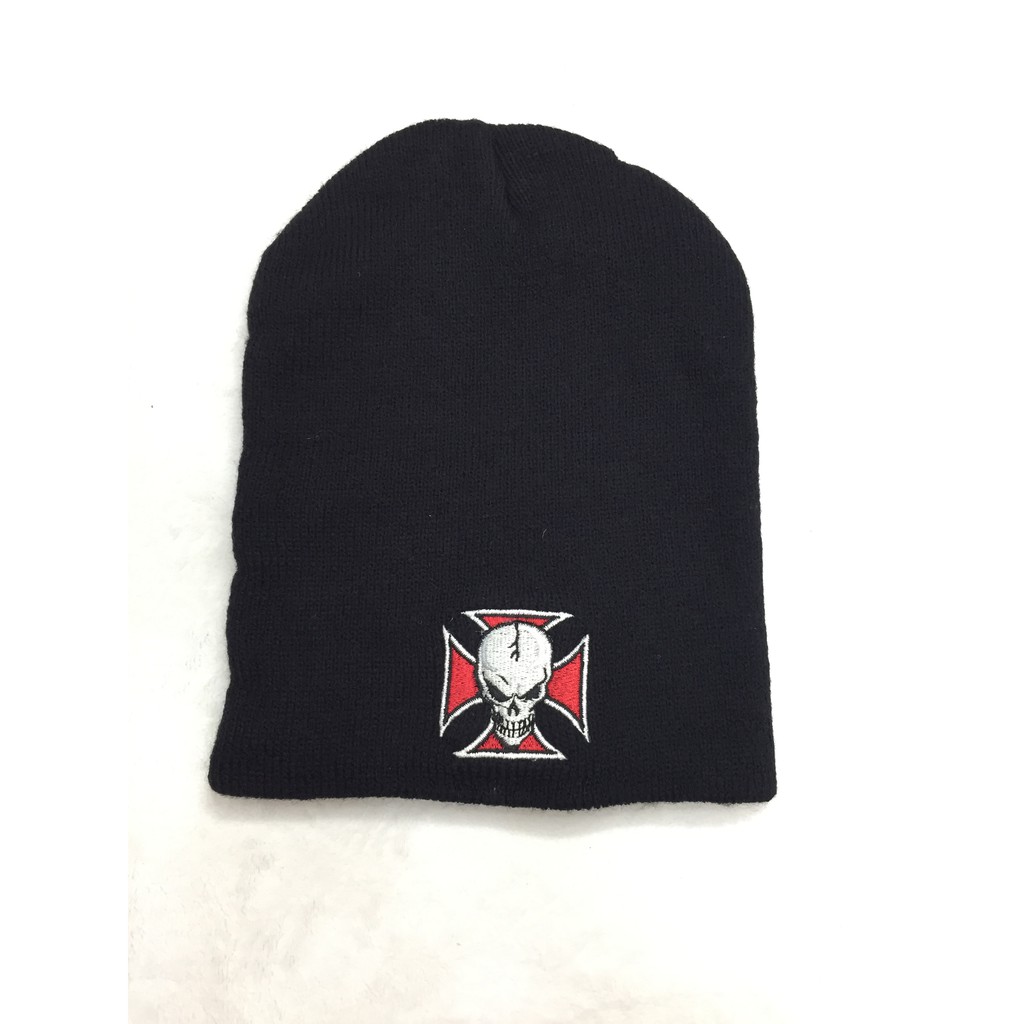 NÓN LEN ĐEN THÊU CÁ TÍNH