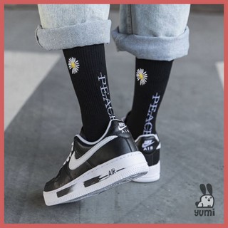🌼tất cổ cao hoa cúc gdragon bigbang peaceminusone - tất vớ unisex