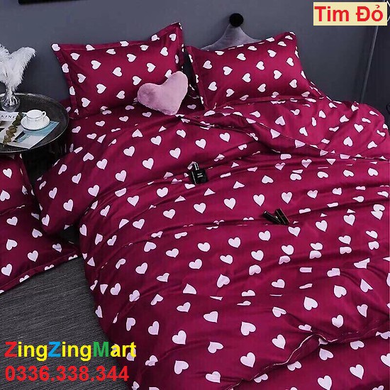 [ZingZing] Bộ Ga Gối Cotton Poly Freeship 99k HN Hàng Giá Xưởng (Chát Vs Shop Ngay Nhé)