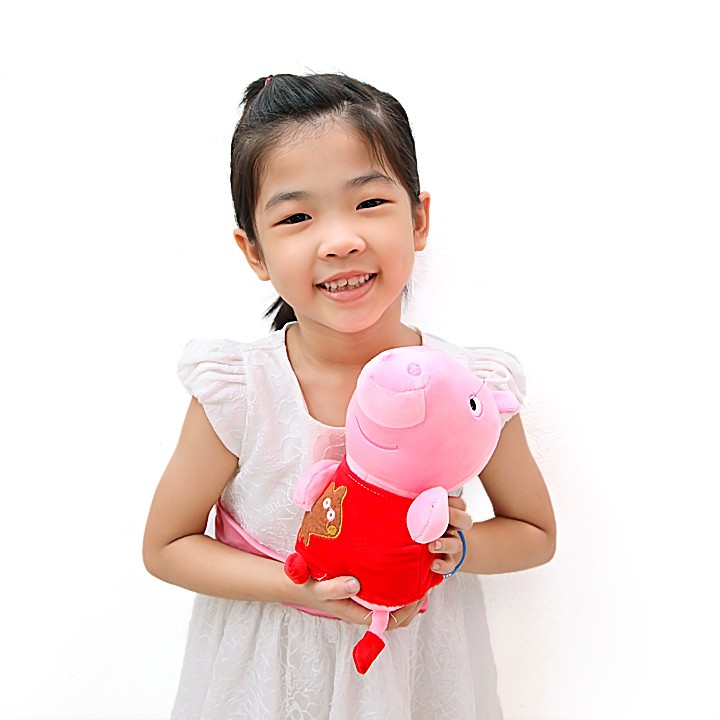 [SIÊU SALE] Gấu bông Heo Peppa 25cm