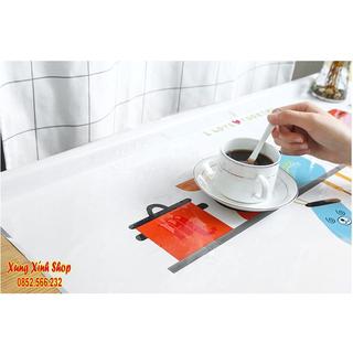 Giấy dán tường bếp chống dầu mỡ