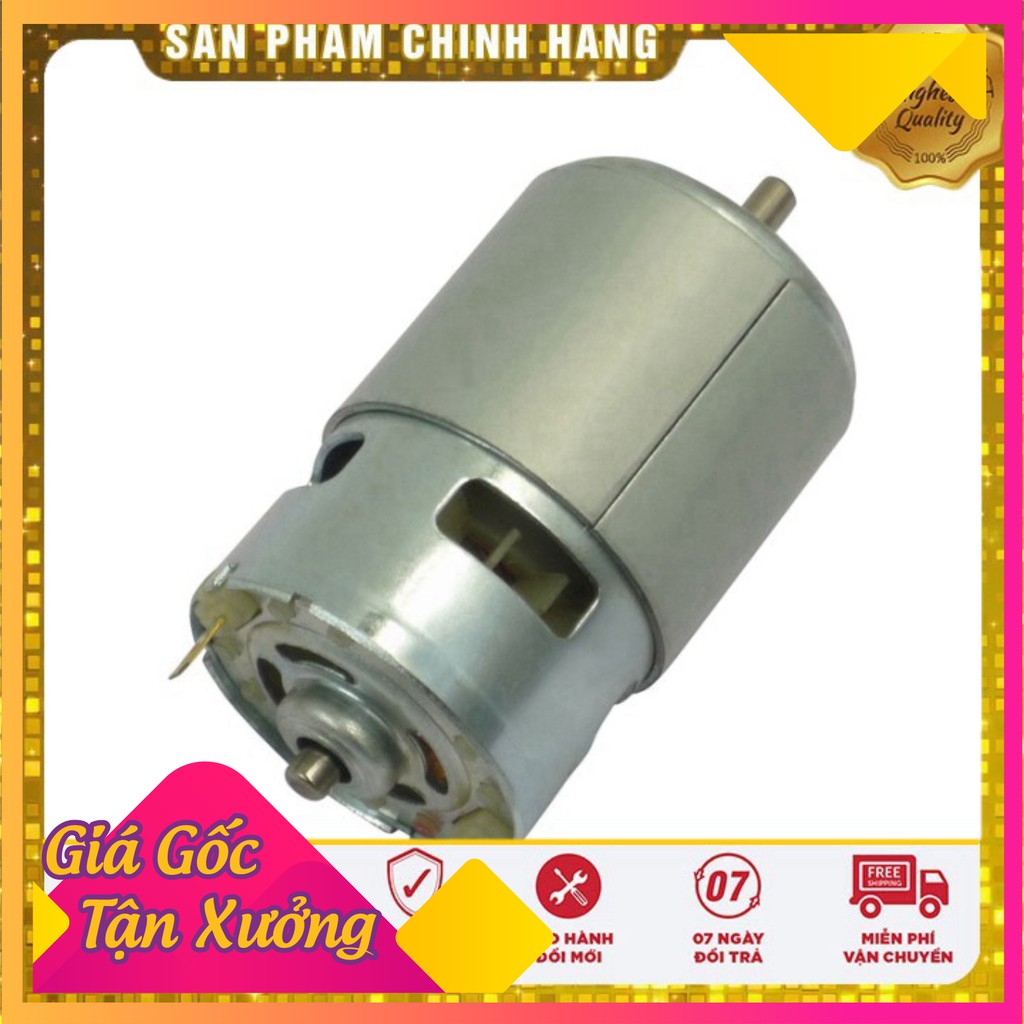 [ GIÁ HỦY DIỆT ]  Motor 775 12v -24v tốc độ 16000 vòng có bạc đạn - motor siêu bền cho dân diy chuyên nghiệp