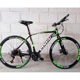 XE ĐẠP THỂ THAO 700C DINHU CỔ LÁI NGANG 21 TỐC ĐỘ 3 dĩa 7 líp BỀN ĐẸP - LHệ Gian Hàng để nhận KM Ạ