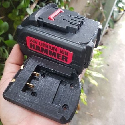 Đế lấy nguồn các loại pin máy khoan