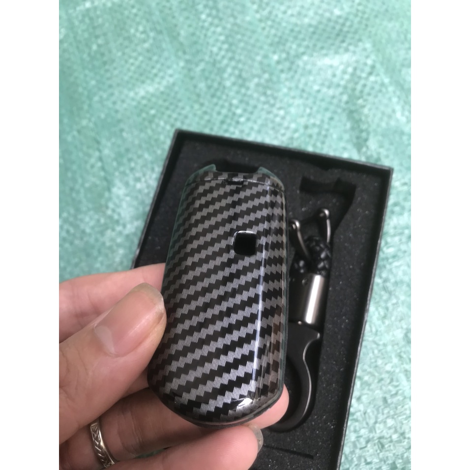 Ốp Khoá Ô Tô Mazda  Cho Mazda 2/3/6/CX5/CX8 - Vân Cacbon Cao Cấp Loại I