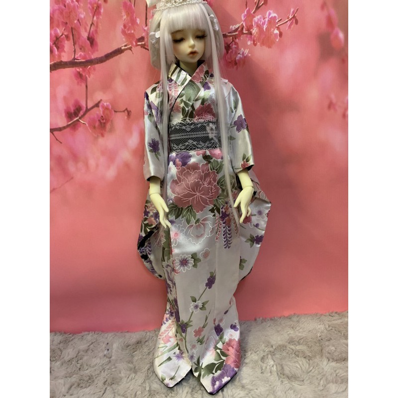 Yukata dành cho búp bê BJD size 1/4