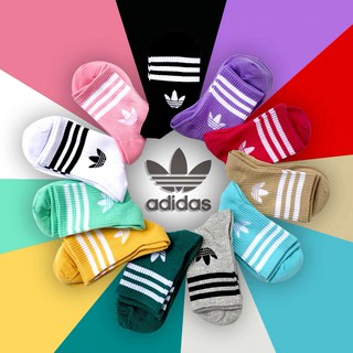 Tất Adidas Màu Kẹo Ngọt Xinh Xắn