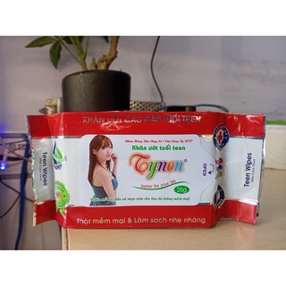 Khăn giấy ướt Goldteen/Tynon (20 tờ)