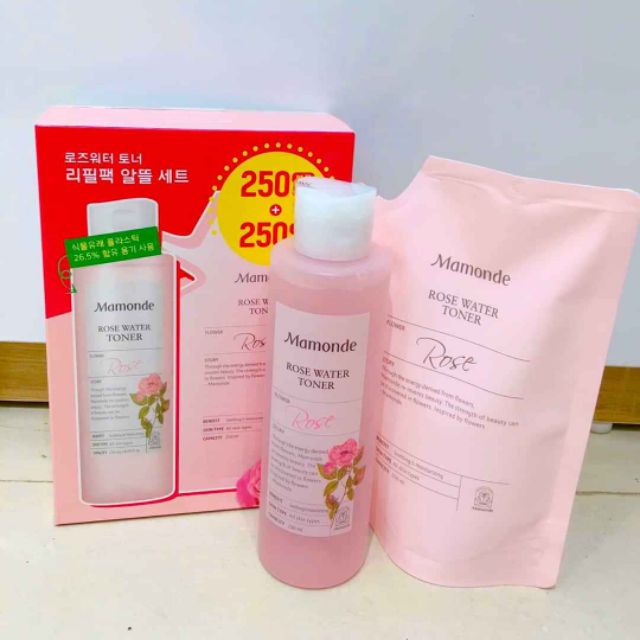 Nước hoa hồng Mamonde Rose Water Toner new 2018. | BigBuy360 - bigbuy360.vn