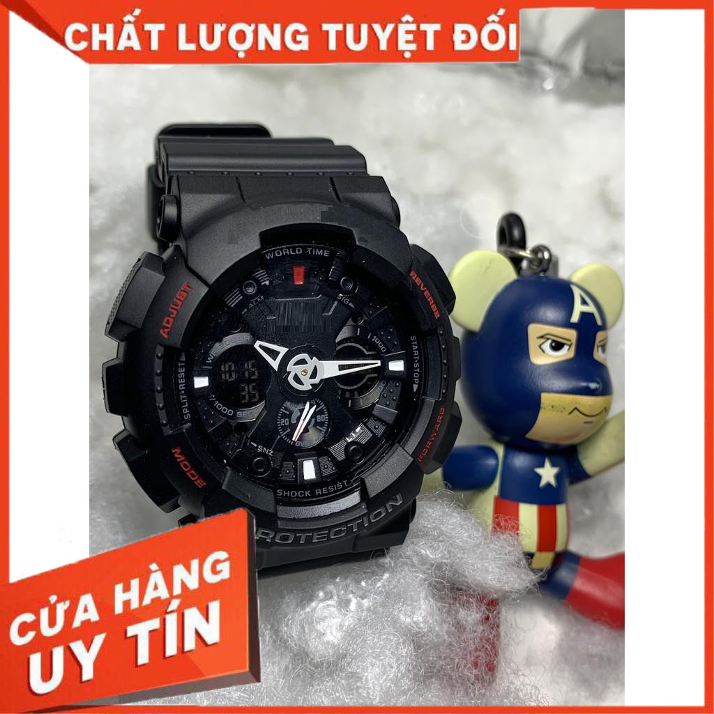 Đồng hồ nam nữ thể thao điện tử gs ga110 bản 1:1 kháng nước chống sốc 52mm