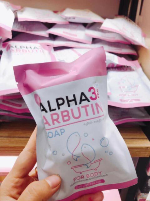 Xà bông tắm trắng da alpha arbutin 3+plus thái lan | BigBuy360 - bigbuy360.vn