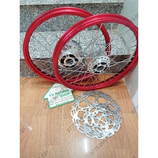 BÁNH CĂM RAIDER SATRIA NIỀNG BANZAI CÓ NHIỀU MÀU KÈM 2 ĐĨA OR LÒNG NHÔM CNC XÀI LẠI ĐĨA ZIN ĐÃ RÚT CĂM GẮN VỪA NHƯ ZIN