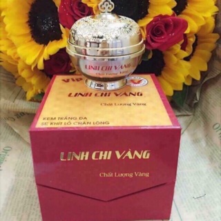 KEM DƯỠNG TRẮNG DA CAO CẤP LINH CHI VÀNG 6 TÁC DỤNG