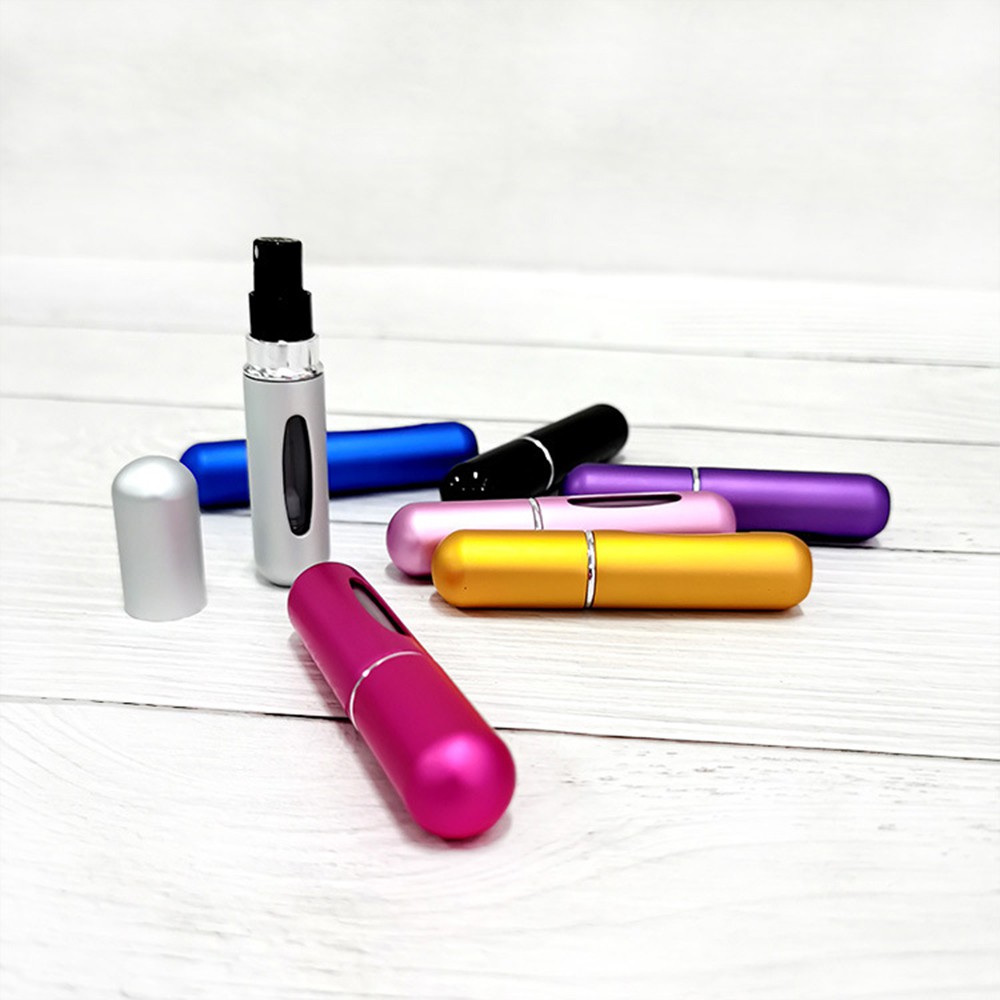 Chai Lọ Sang Chiết Nước Hoa Tự Động 5Ml Bỏ Túi Bạn Gái, Du Lịch, Công Sở