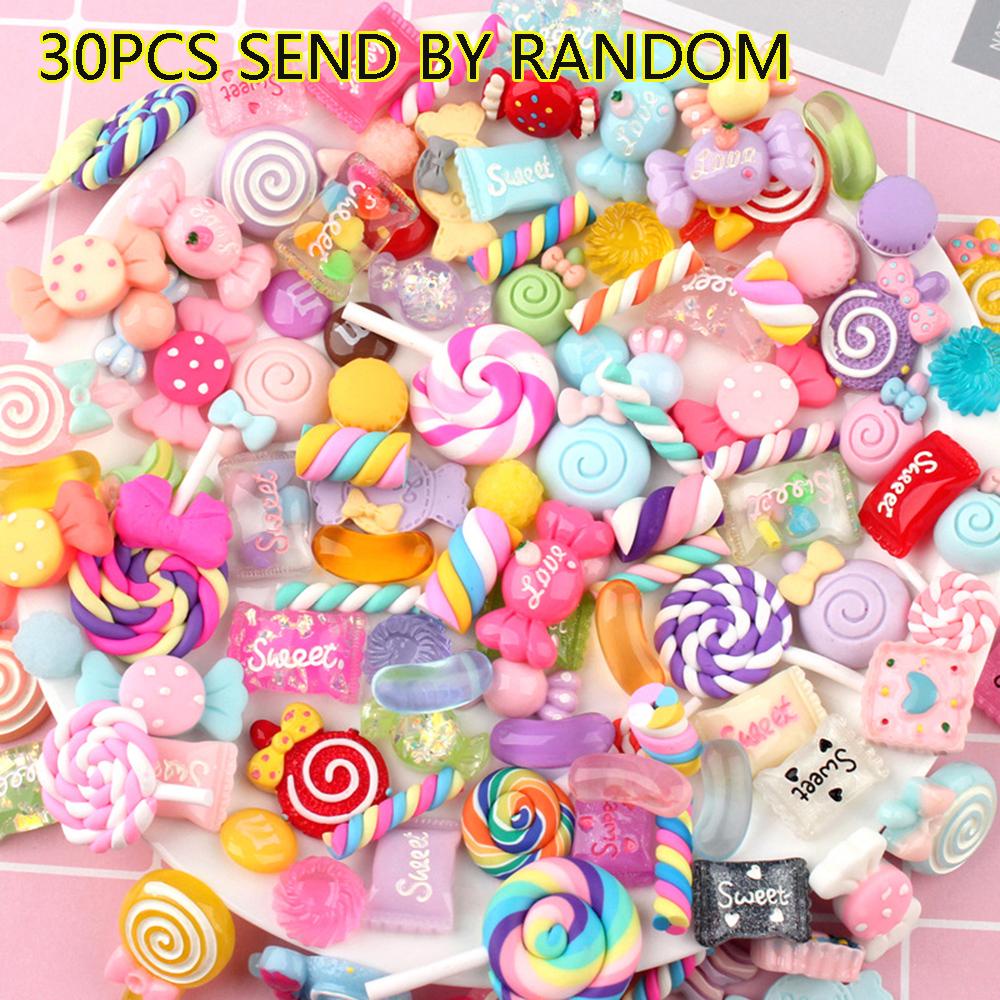 LET Set 30 Phụ Kiện Trang Trí Móng Tay 3D Nhiều Kiểu Tùy Chọn|Phụ Kiện Trang Trí Nhà Cửa Độc Đáo Sáng Tạo