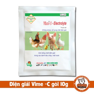 VIME - C Electrolyte Chống stress, bổ sung chất điện giải gói 10gr
