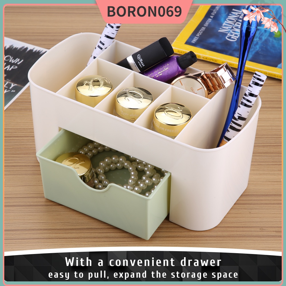 Boron069 Giá Đỡ Dụng Cụ Trang Điểm Đa Năng Dạng Ngăn Kéo Để Bàn Tiện Dụng