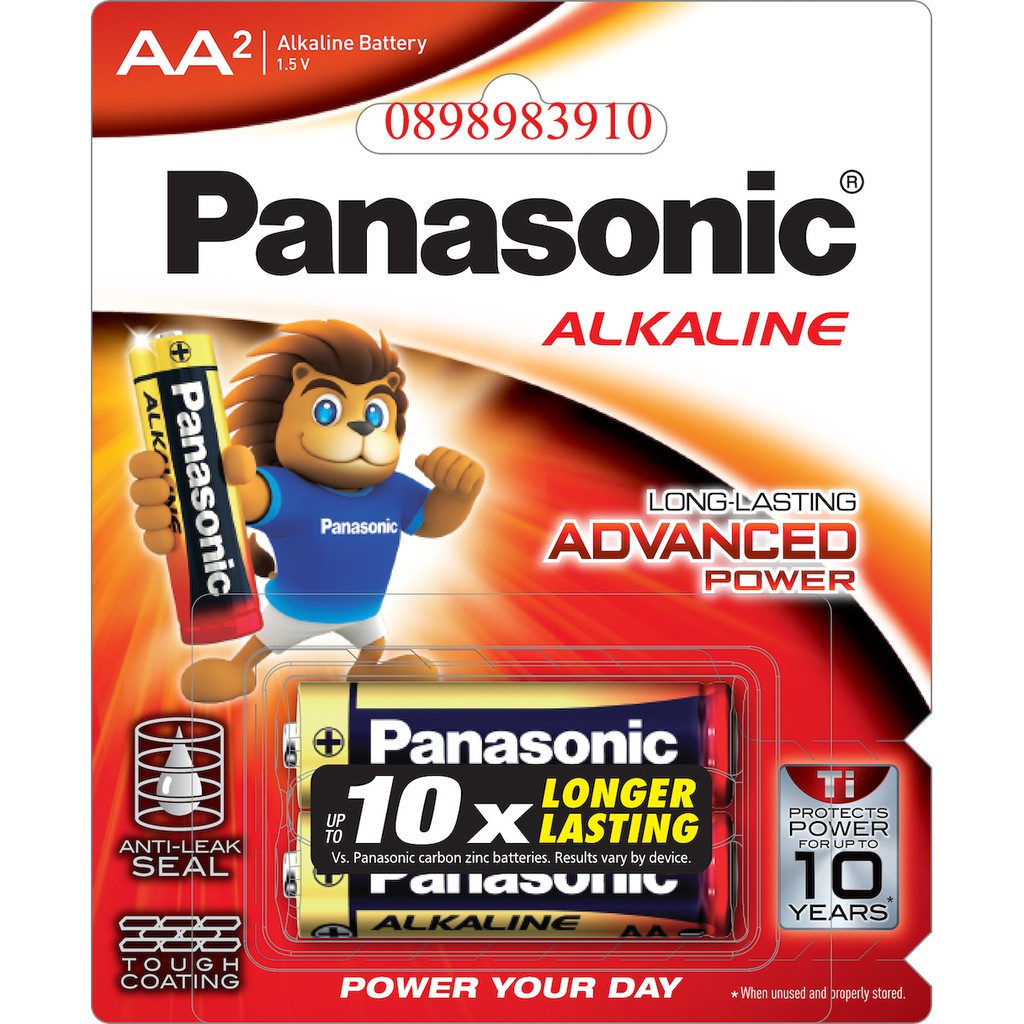 Hộp 24 viên pin AA Panasonic alkaline LR6T chính hãng
