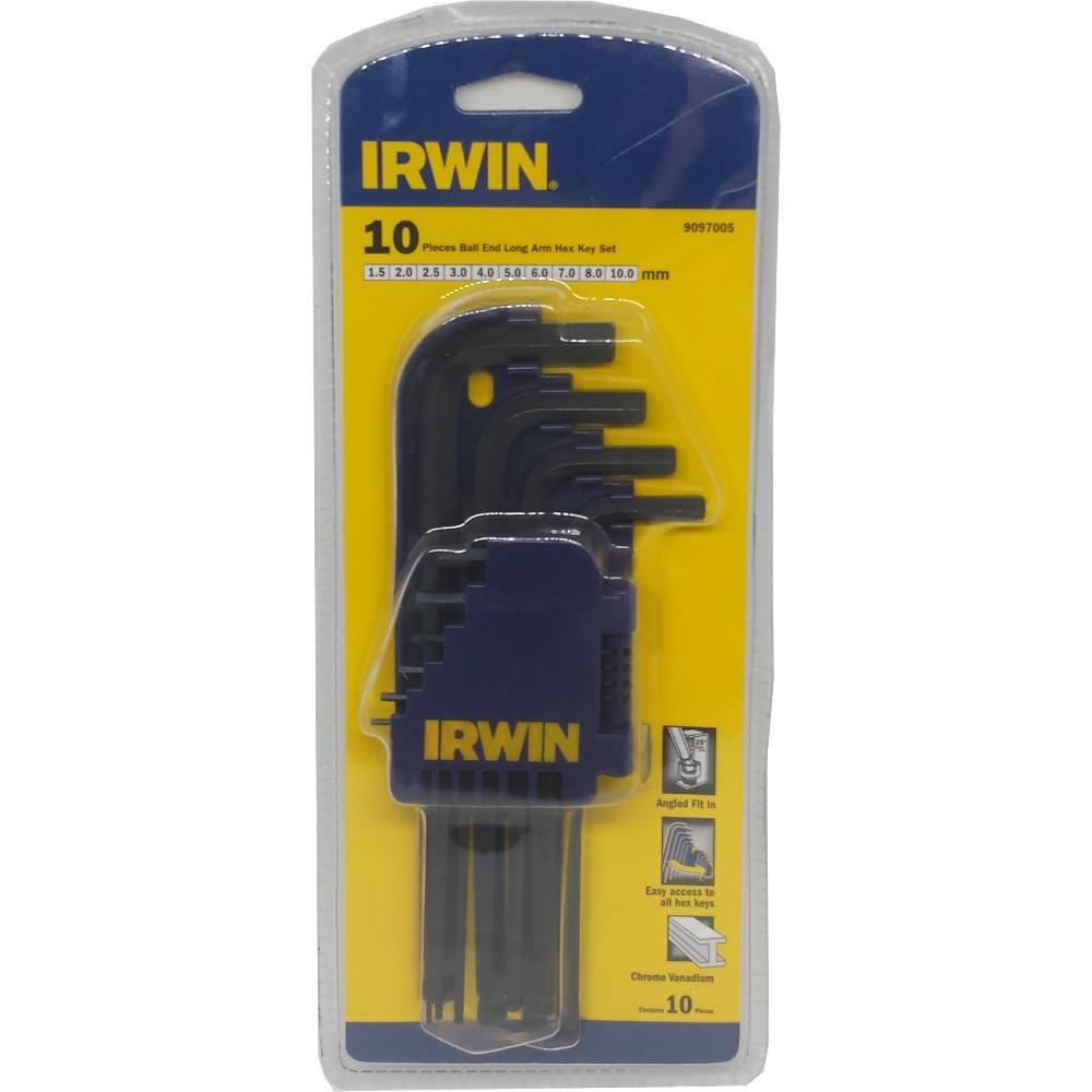 1.5-10mm Bộ lục giác hệ mét Irwin 9097005