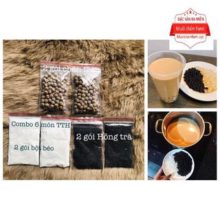 Sét 6 món 5LY (300G) 2 trà, 2 sữa, 2 trân châu