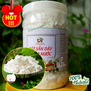 BỘT SẮN DÂY NGUYÊN CHẤT HỮU CƠ 100% tự nhiên từ củ sắn dây ta phơi thủ công lắng lọc tinh 20 lần nước thanh nhiệt cơ thể