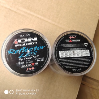 Cước câu cá ion power 300m loại 1 siêu bền tải cá 30kg y hình
