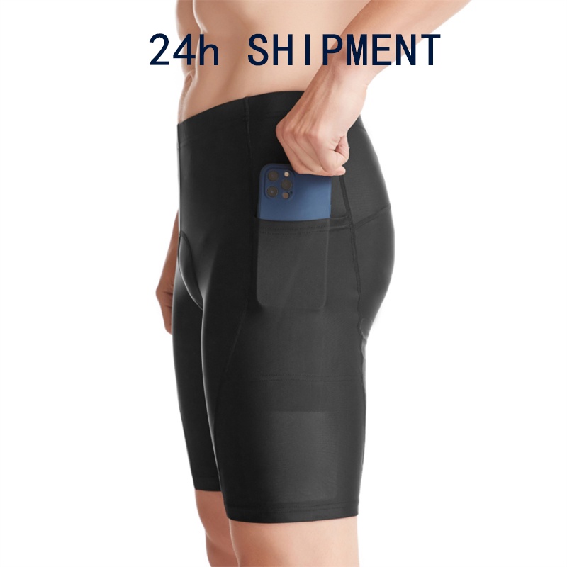 Quần Short Đi Xe Đạp Mau Khô Thoáng Khí Chống Tia UV Mùa Hè Cho Nam