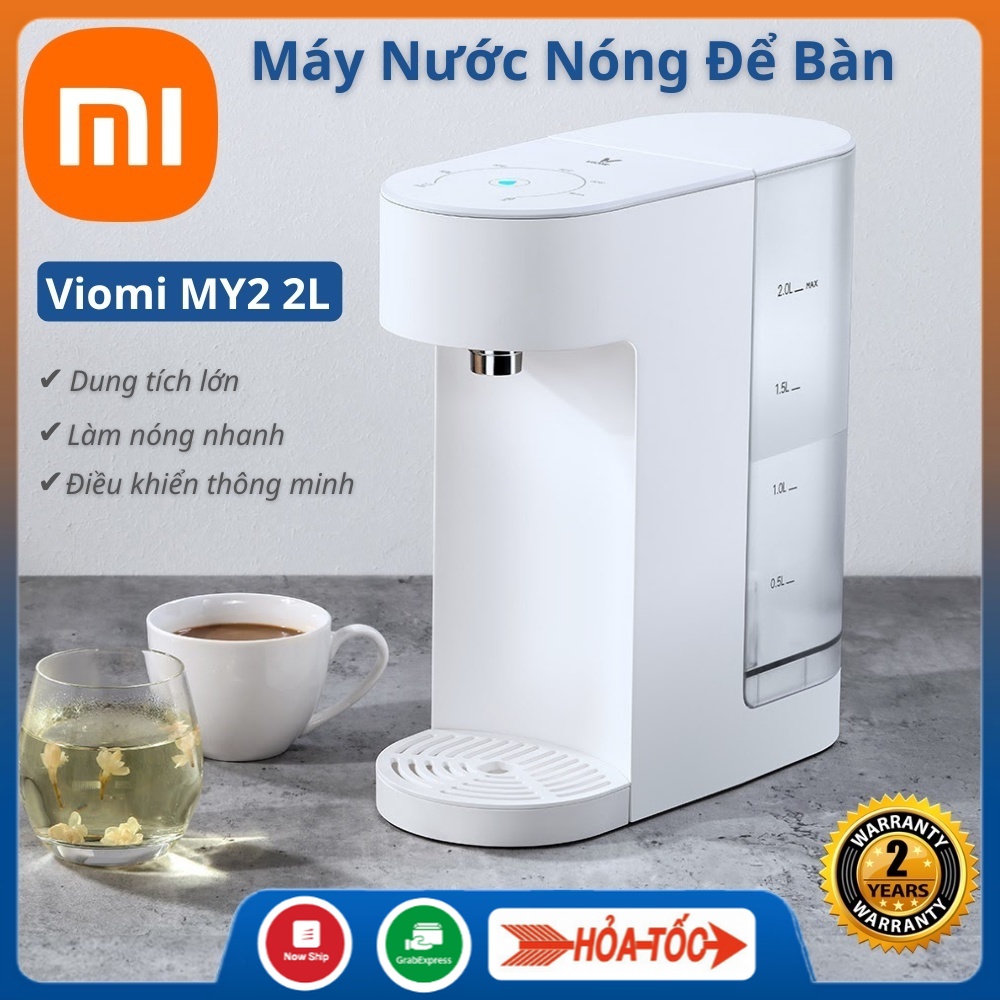 Máy nước nóng để bàn Xiaomi Viomi MY2 2L - 5 chế độ nước tùy chọn, Bảng điều khiển thông minh - Xiaomi Nam Định