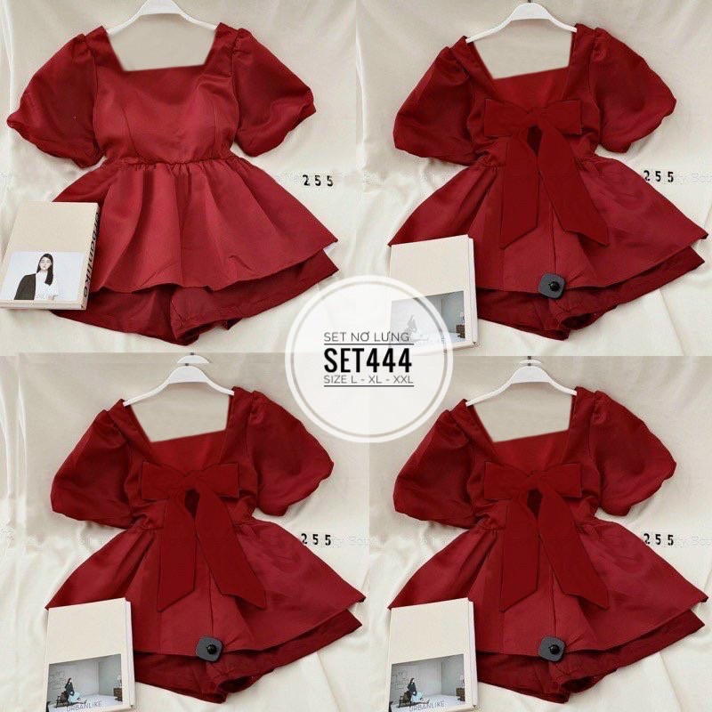 [ CHUBBY BIGSIZE ] SET NƠ LƯNG TỪ 55-90kg