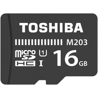 Thẻ nhớ microSD Toshiba -16GB- EXCERIA M203 - Class 10 upto 100MB/s-Chính Hãng FPT