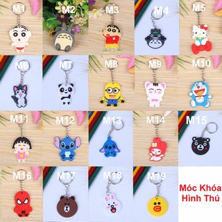 [Rẻ] Móc khóa hình thú dễ thương [HN] [Bán buôn]