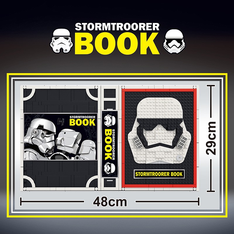 Đồ chơi Lắp ghép Collector's Books  Kobe No.24  Star Stormtrooper Batman 52 minifigures  BOOK J13002  J13003  69957