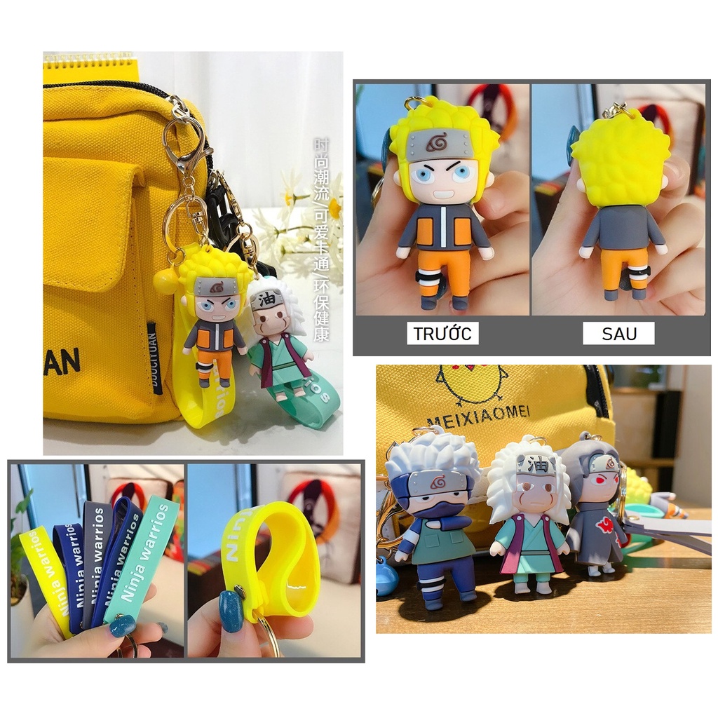 Móc Chìa Khoá Cao Cấp Anime NARUTO Siêu Ngầu Xịn Xò