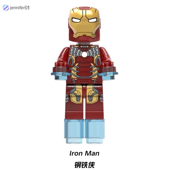 Đồ Chơi Lắp Ráp Lego Nhân Vật Siêu Anh Hùng Marvel Thor Loki Hela Odin Iron Man Spiderman