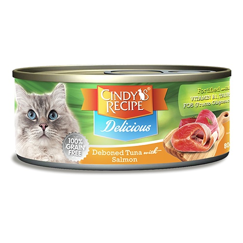 80gr - Pate Cindy's Recipe Favorite cho Mèo hàng nhập khẩu nhiều hương vị hấp dẫn - Cindy Recipe Cat Wet Food Garé Pet