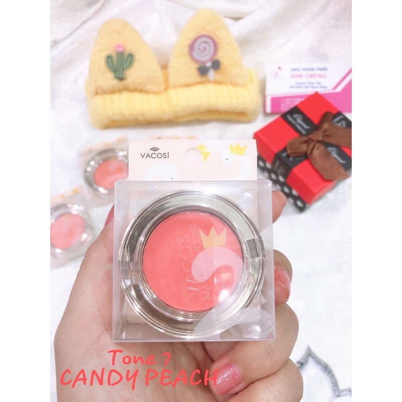 Má Hồng Tròn VACOSI - Lolipop Blush Powder