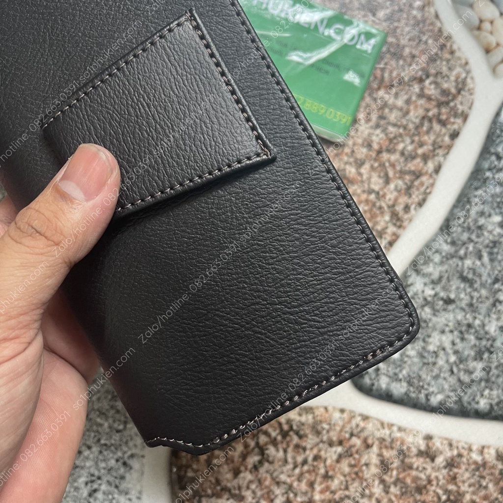 Bao da điện thoại đeo thắt lưng (đeo, xỏ dây nịt, đeo hông) cho tất cả các dòng (từ 4 inch - 7 inch ) da xịn, bền, đẹp