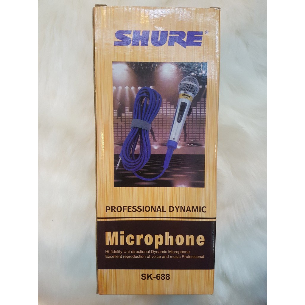 Micro Hát Karaoke Shure SK-688