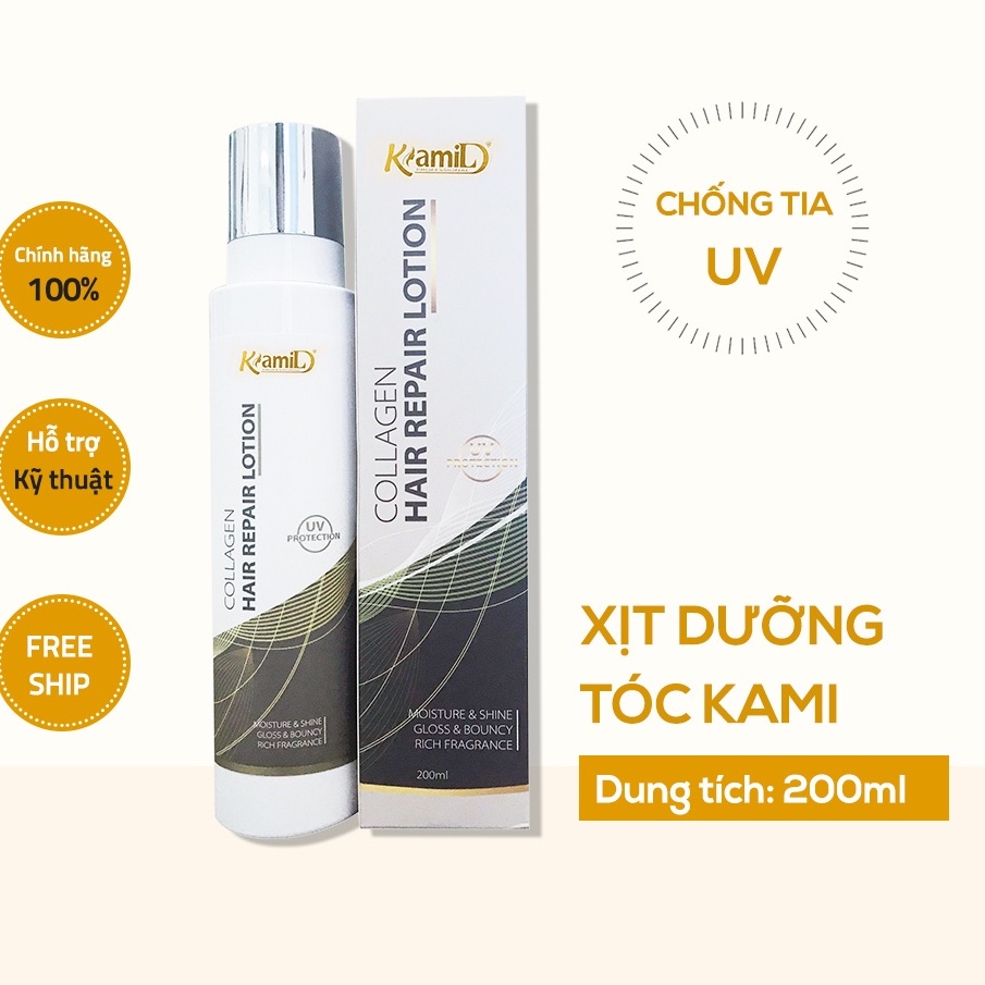 Xịt dưỡng tóc collagen dạng sữa chăm sóc tóc chuyên sâu, dưỡng tóc hương nước hoa siêu mượt